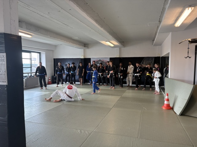 Entraînement de Jiu-Jitsu Brésilien au Montluçon Fight Club