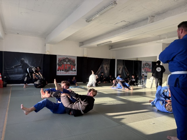 Séance de Jiu-Jitsu Brésilien