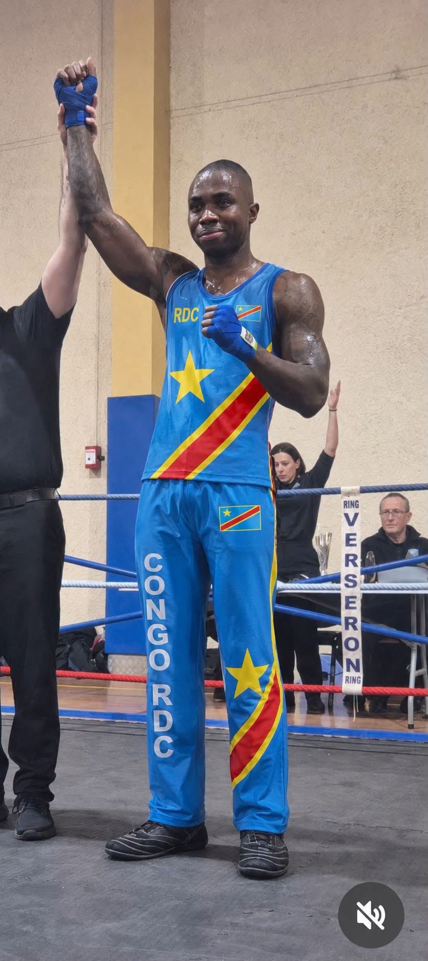 Fwamba Muteba Orphée en Savate Boxe Française